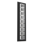 Tessera Outdoor Wall Sconce - Textured Black / Tessera Pave