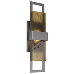 Sasha Outdoor Wall Sconce - Argento Grey / Bronze Granite