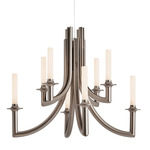 Khan Pendant - Matte Bronze / White