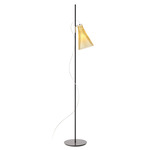 K Lux Floor Lamp - Black / Yellow