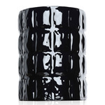 Matelasse Vase - Gloss Black