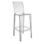 One More Please Stool - Set of 2 - Clear