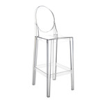 One More Stool - Set of 2 - Clear
