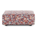 Plastics Outdoor Pouf - Black / Artemis Rust