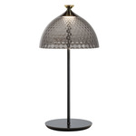 Pumo Table Lamp - Black / Smoke