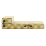 Trix Outdoor Pouf - Obi Yellow