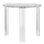 T-Table Side Table - Clear