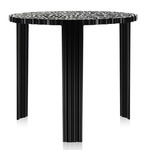 T-Table Side Table - Gloss Black