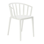Venice Dining Armchair - Set of 2 - Gloss White