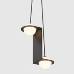 Laurent 05 Pendant - Black / Opal
