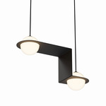 Laurent 06 Pendant - Black / Opal