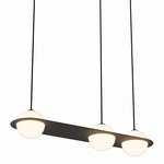 Laurent 07 Pendant - Black / Opal