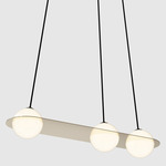 Laurent 07 Pendant - Brass / Opal