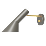 AJ Wall Sconce - Warm Grey / Brass