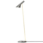 AJ Floor Lamp - Warm Grey / Brass