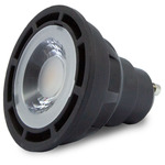 SunLight2 MR16 GU10 Base 7W 120V Warm Dim 24Deg 2-PACK - Black