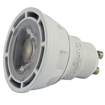 SunLight2 MR16 GU10 Base 7W 120V Warm Dim 24Deg 2-PACK - White