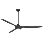 Pierce Smart Ceiling Fan with Light - Coal / Shou Sugi Ban / Shou Sugi Ban