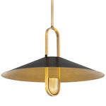 Goldenridge Pendant - Legacy Brass / Dark Matte Black