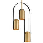 Cane Pendant - Legacy Brass / Sand Coal