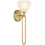Orion Wall Sconce - Legacy Brass / Alabaster