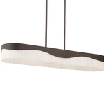 Sway Island Pendant - Dark Bronze / Alabaster