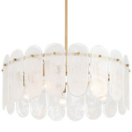 Oldmill Pendant - Legacy Brass / Alabaster