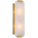 Glowstone Wall Sconce - Legacy Brass / Alabaster