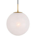 Mist Pendant - Legacy Brass / Alabaster