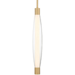 Verto Pendant - Legacy Brass / Clear