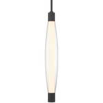 Verto Pendant - Matte Black / Clear