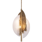Saint Martin Pendant - Ashen Gold / Alabaster