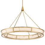 Velaris Pendant - Legacy Brass / Alabaster