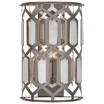 Hexly Wall Sconce - Bronze / Silver / Clear