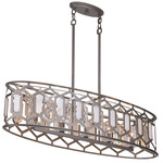 Hexly Island Light - Bronze / Silver / Clear