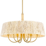 Hellia Pendant - Legacy Brass / Off White / Off White