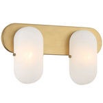 Heathcote Bathroom Vanity Light - Legacy Brass / Alabaster