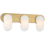 Heathcote Bathroom Vanity Light - Legacy Brass / Alabaster