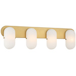 Heathcote Bathroom Vanity Light - Legacy Brass / Alabaster