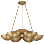 Ivy Lane Chandelier - Legacy Brass