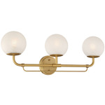 Whitehall Bathroom Vanity Light - Legacy Brass / Alabaster