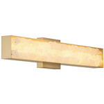 Divinely Wall Light - Celeste Brass / Quartz
