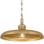 Crowne Pendant - Legacy Brass