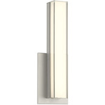 Vantage Color Select Vertical Bathroom Vanity Light - Brushed Nickel / Clear