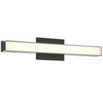 Vantage Color Select Horizontal Bathroom Vanity Light - Coal / Clear