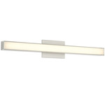 Vantage Color Select Horizontal Bathroom Vanity Light - Brushed Nickel / Clear