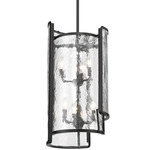 Bella Collina Vertical Pendant - Coal / Clear