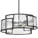 Bella Collina Pendant - Coal / Clear