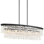 Shimmering Elegance Island Light - Sand Coal / Clear