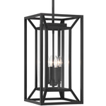 Harbor View Outdoor Pendant - Sand Coal / Clear
